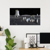 Toekomstige ruimteverkenningsmissies 6 poster (Thuiskantoor)