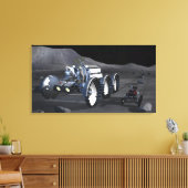 Toekomstige ruimteverkenningsmissies 8 canvas afdruk (Insitu (Woonkamer))