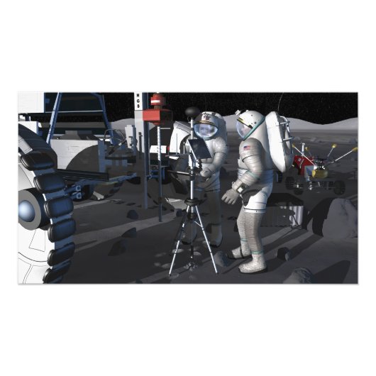 Toekomstige ruimteverkenningsmissies 8 foto afdruk (Voorkant)