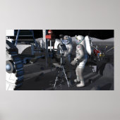 Toekomstige ruimteverkenningsmissies 8 poster (Voorkant)