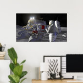 Toekomstige ruimteverkenningsmissies poster (Thuiskantoor)