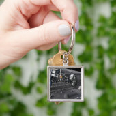 Toekomstige ruimteverkenningsmissies sleutelhanger (Hand)