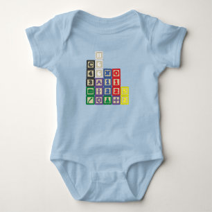 Toekomstige scheikundige klokken Baby-pak Romper