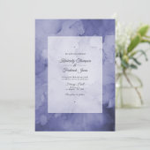 Toekomstige schemerbruiloft kaart (Staand voorkant)