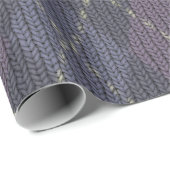 Toekomstige Schemering Argyle Kerstmis Cadeaupapier (Rol Hoek)
