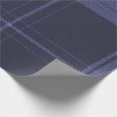 Toekomstige Schemering Tartan Cadeaupapier (Hoek)