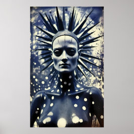 Toekomstige Scherpte - Ken Gage Surrealistische Ku Poster