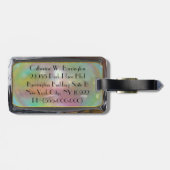 Toekomstige schoonheid bagagelabel (Achterkant horizontaal)