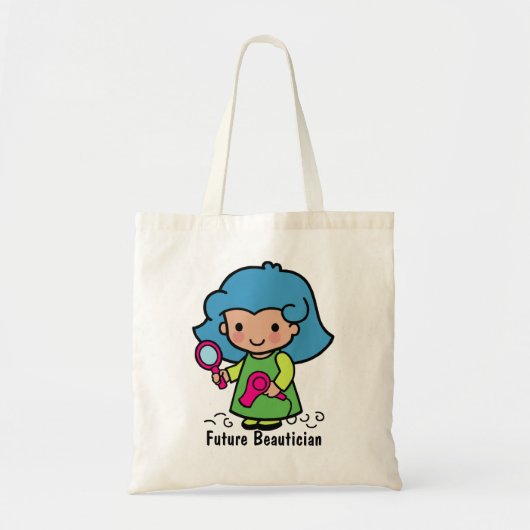Toekomstige schoonheidsspecialist/haarstijllijst m tote bag (Voorkant)