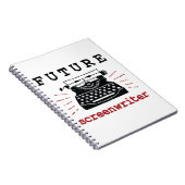 Toekomstige screenwriter Screenplay Writer Movie Notitieboek (Rechterzijde)