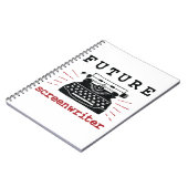 Toekomstige screenwriter Screenplay Writer Movie Notitieboek (Linkerzijde)