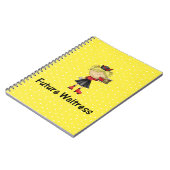 toekomstige serveerster notitieboek (Linkerzijde)