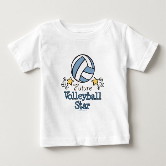 Toekomstige shirt Volleyball Star Baby T (Voorkant)