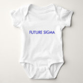 TOEKOMSTIGE SIGMA-BABY ROMPER (Voorkant)