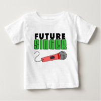 Toekomstige Singer Pink-microfoon