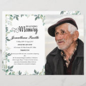 Toekomstige sjabloon van het Programma voor de toe (Voorkant / Achterkant)