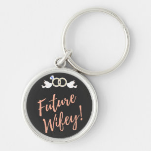 Toekomstige Sleutelhanger van Wifey Tortelduifjes