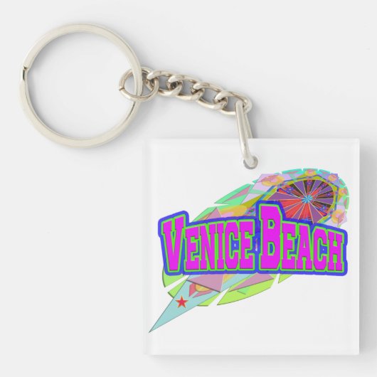 Toekomstige Sleutelhanger "Venice Beach" (Voorkant)