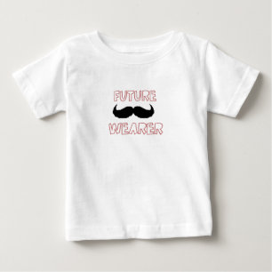 Toekomstige snor drager baby jongen