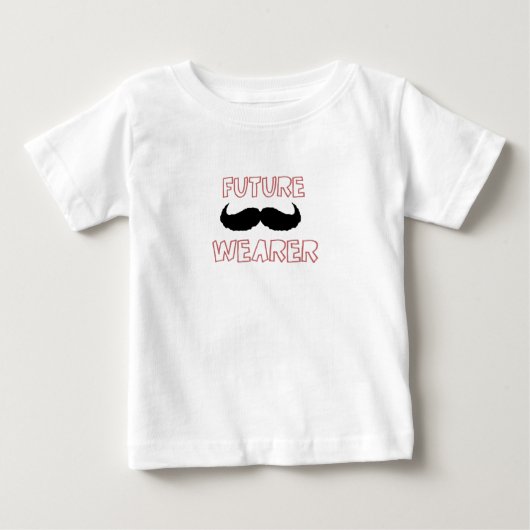 Toekomstige snor drager baby jongen (Voorkant)