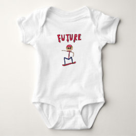 Toekomstige snowboarder romper