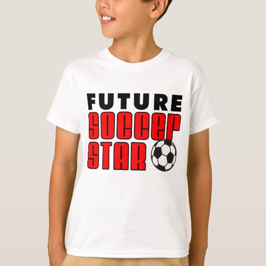 Toekomstige Soccer Star T-shirt (Voorkant)