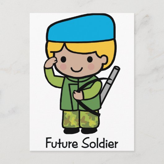 Toekomstige Soldaat Briefkaart (Voorkant)