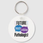 Toekomstige Speech Language Pathology SLP Sleutelhanger (Voorkant)