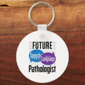 Toekomstige Speech Language Pathology SLP Sleutelhanger (Voorkant)