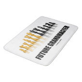 Toekomstige spiegelende schenkingsset badmat (Gekanteld)