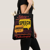 Toekomstige spraaktaalpatholoog Logopedica Tote Bag (Dichtbij)