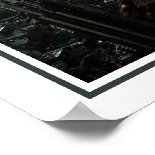 Toekomstige stad poster (Hoek)