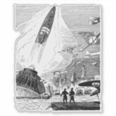 Toekomstige stad sticker (Voorkant)