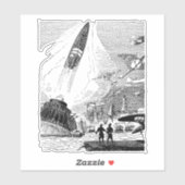 Toekomstige stad sticker (Vel)