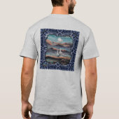 Toekomstige stad van licht t-shirt (Achterkant)