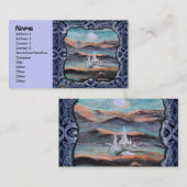 Toekomstige stad van licht visitekaartje (Voorkant / Achterkant)