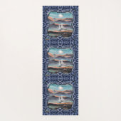 Toekomstige stad van licht yogamat (Achterkant)