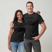 Toekomstige steenkooltrimmer t-shirt (Unisex)