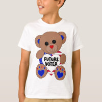 Toekomstige stemmer Teddy Bear Kinder stemming Ame