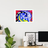 Toekomstige sterrenkaart poster (Thuiskantoor)
