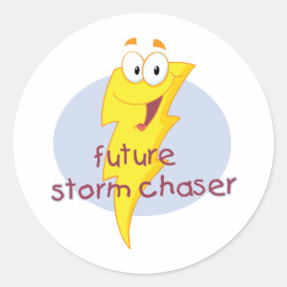 Toekomstige Storm Ronde Sticker