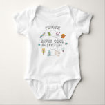 Toekomstige Super Cool Scientist voor Baby Romper<br><div class="desc">Laat uw toekomstige Super Cool Scientist-show van hun slimme kant af.</div>