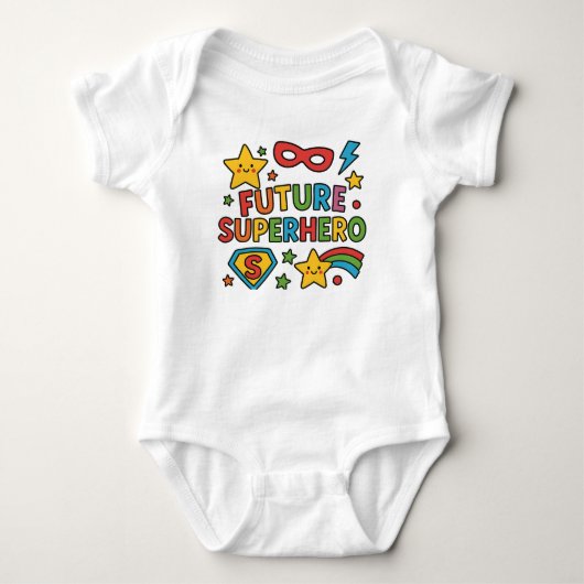 Toekomstige superheld romper (Voorkant)