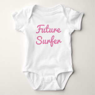 Toekomstige Surfer Baby Body Romper