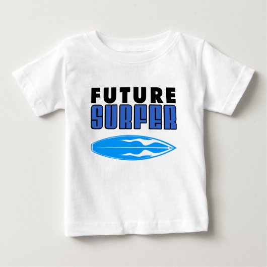 Toekomstige Surfer Blue Surf Board (Voorkant)