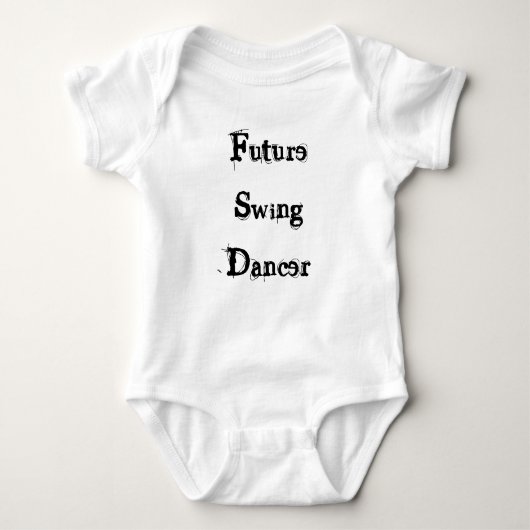 Toekomstige SwingDancer Romper (Voorkant)