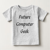 Toekomstige T-shirt van computergeek Toddler Child (Voorkant)