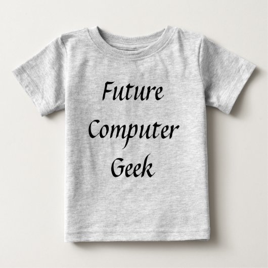 Toekomstige T-shirt van computergeek Toddler Child (Voorkant)