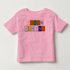 Toekomstige T-shirt van de Engineer Toddler