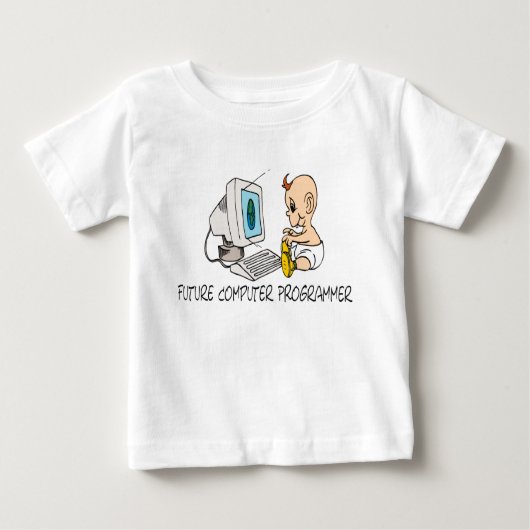 Toekomstige T-shirts en geschenken van computerpro (Voorkant)
